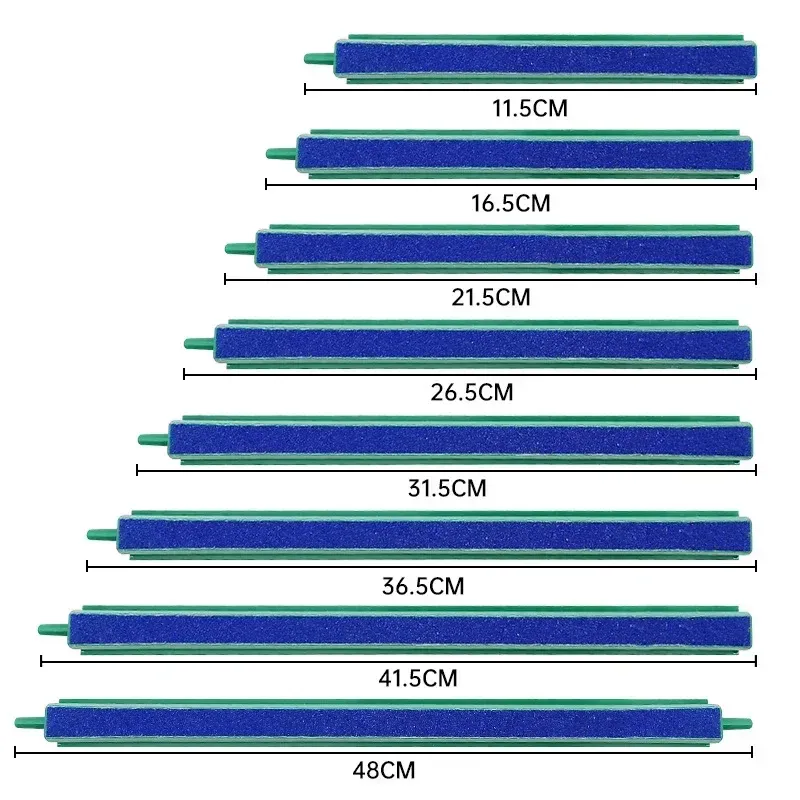 10/15/20/25/30/35/40 cm luftpump sandsten akvarium syrespump färsk luftsten bubbla bar akvarium fiskbehållare luftare pump