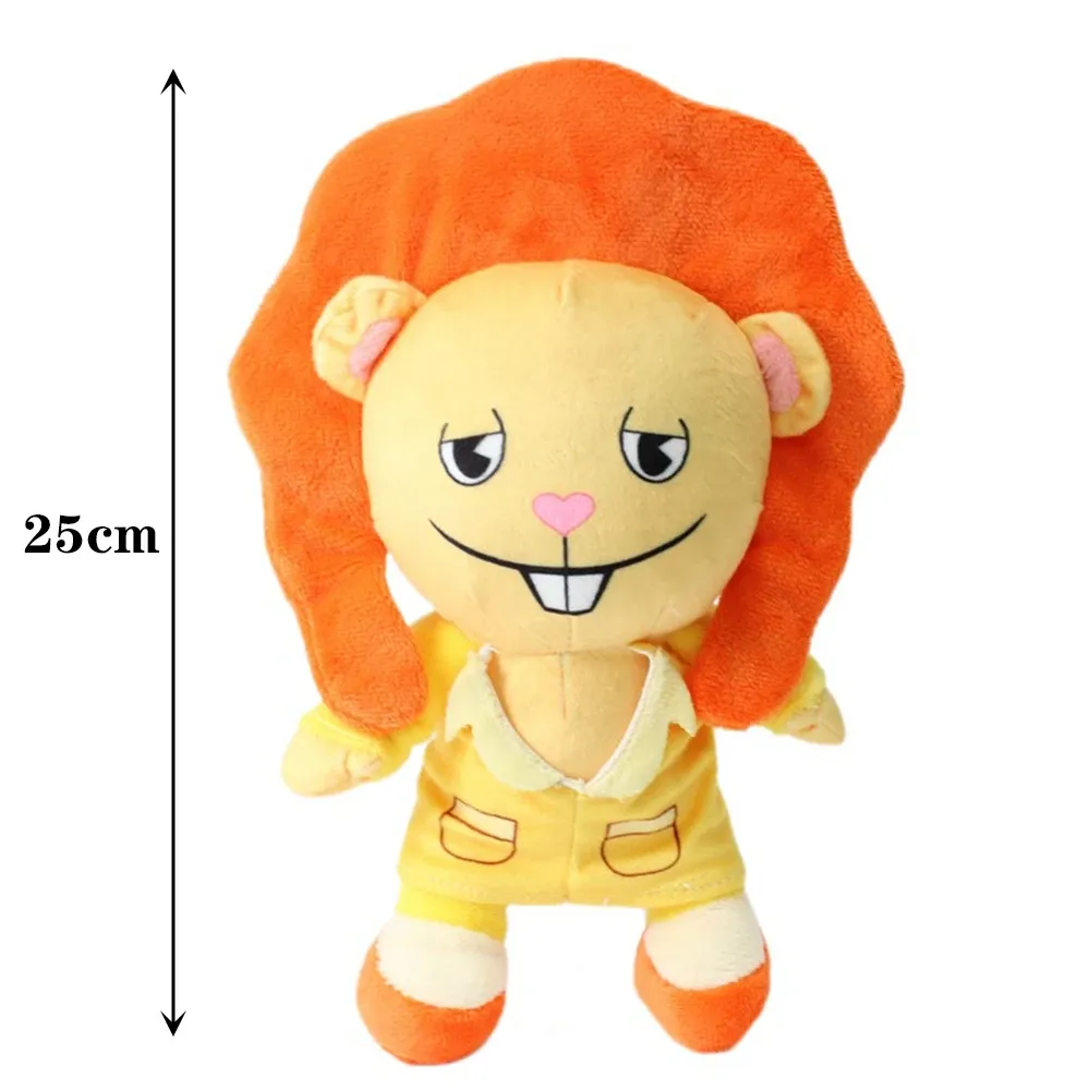 28cm htf Happy Tree Friends Anime Happy Tree Friends Soldier Fliqpy Plush Toys Dolls Military Flipy Doll Plush Toy For Kids Gift