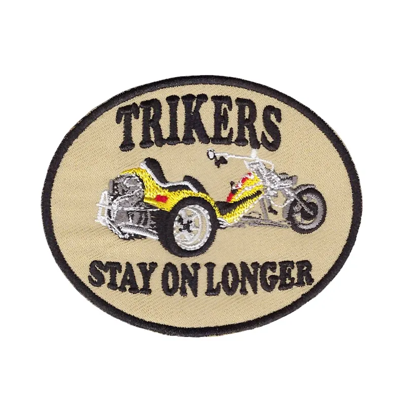 Tillbehör Tikers broderiklappar för tygplagg Badges Special Computer Badge Iron on Patch Welcome Custom