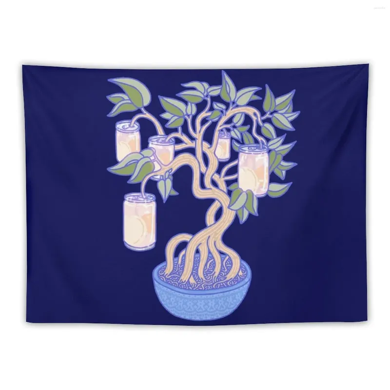 Tapestries Peach Tree Tapestry Cute Room Decor Aesthetic Decoration