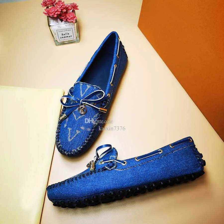 Leather Casual Dress Shoes for Men and Women with Bowtie Slip-On Flat Heel  Sandals Size 35-46