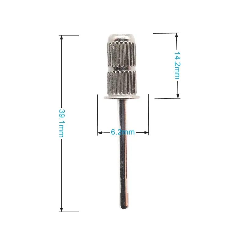 100 Pcs 180 Grit Mini Sanding Belts For Nail Drill - 3.1mm Mandrel Bits For Acrylics & Natural Nails - View #5