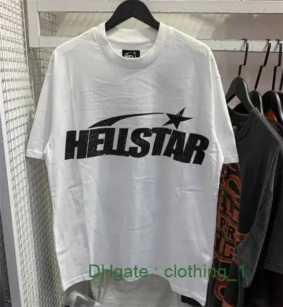 Designer masculin long t-shirts femmes à manches courtes Hellstar Studios Records Crewneck Tee Imprime