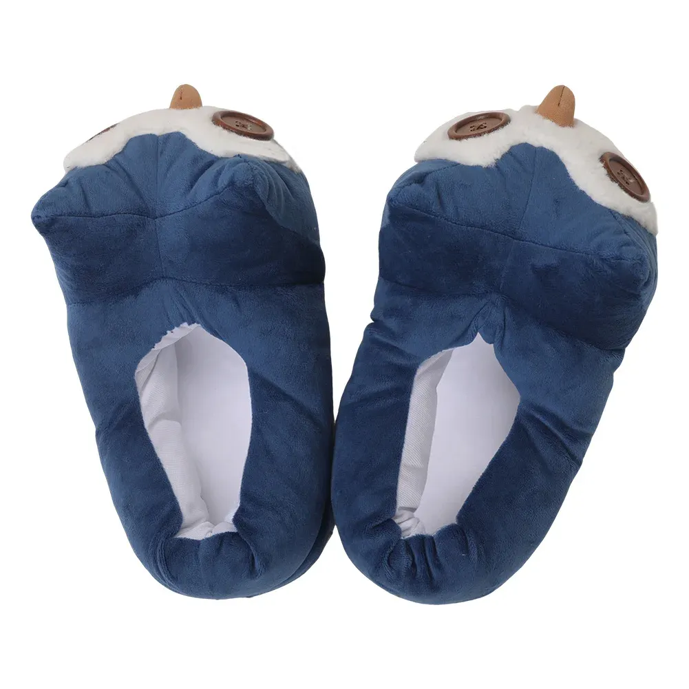Character Slippers For Adults, Plush Winter Home Footwear, Funny