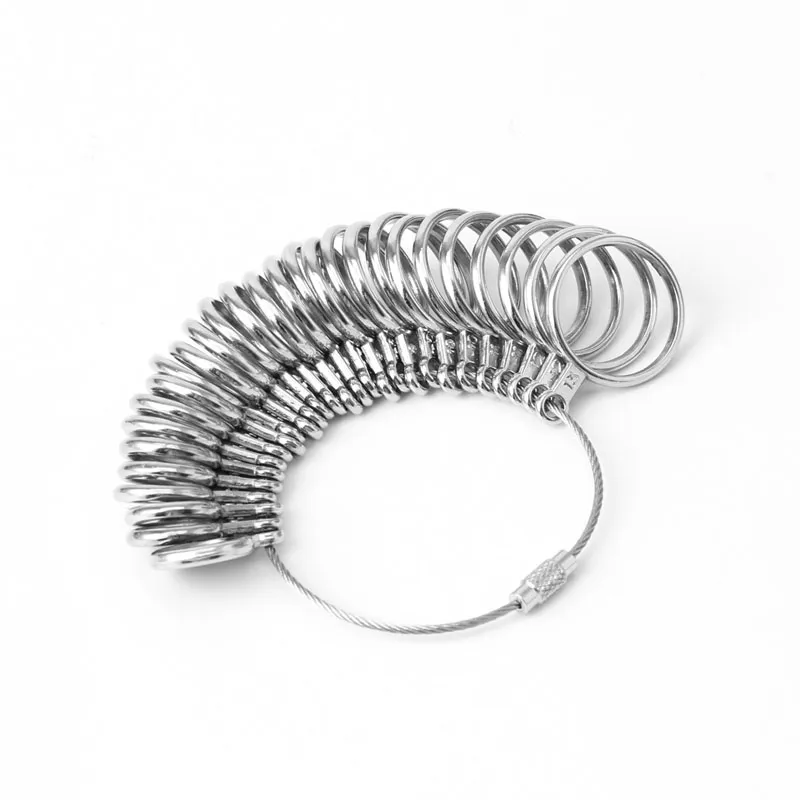 DHgate.com:13-Piece Metal Ring Sizer Gauge for Accurate Jewelry Sizing ...