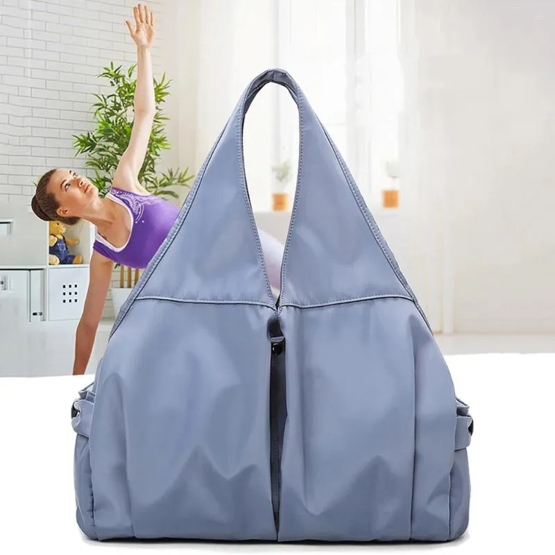 Duffel Bags Training Fitness Sports Gym Yoga Bag Separate Wet Dry Bagage Oxford Waterproof Large Capacity Travel Handväska
