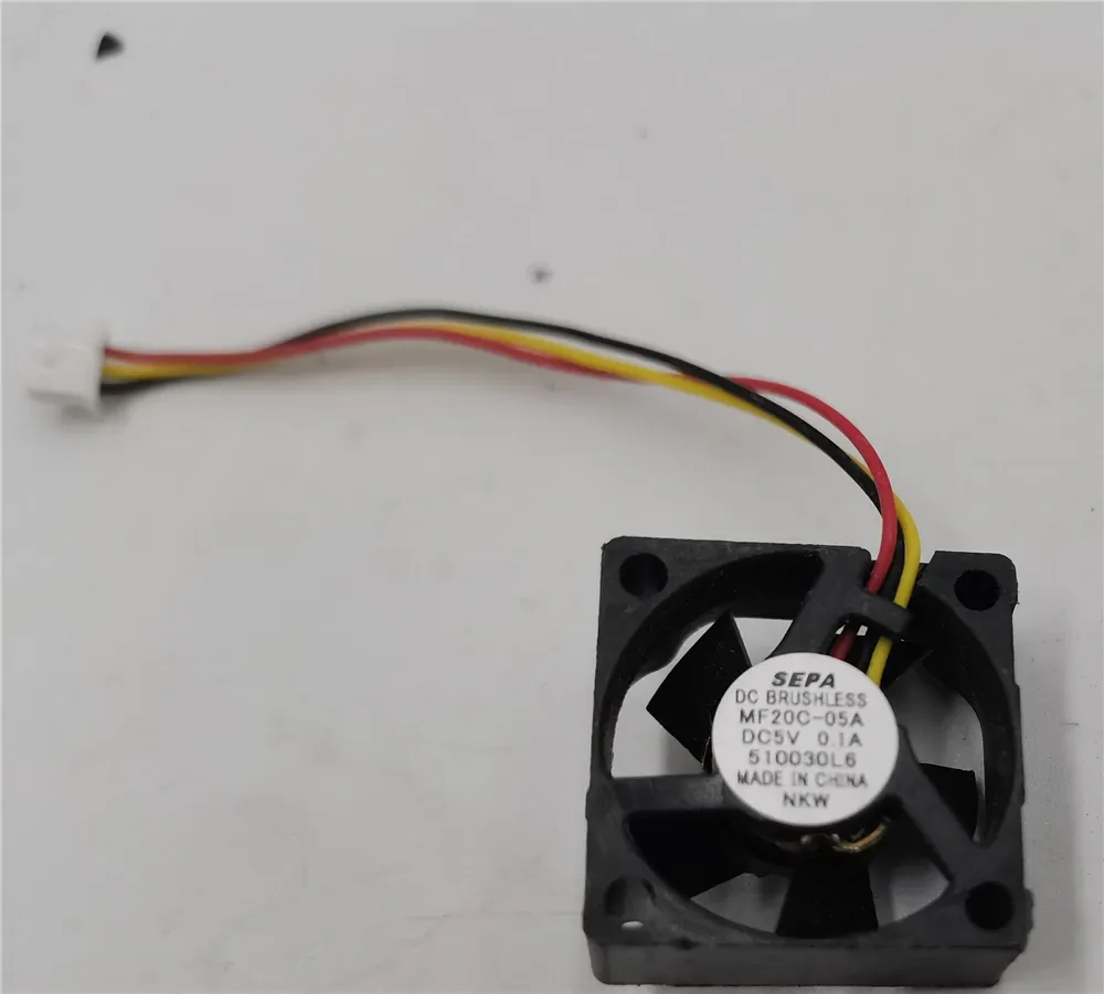 Koeling 3 stcs ventilator voor SEPA MF20C05A MF20C05LA MF20C05 5V 0.1A 2008 20x20x8mm 2 cm Mini Silent Heat Dissipation Fan