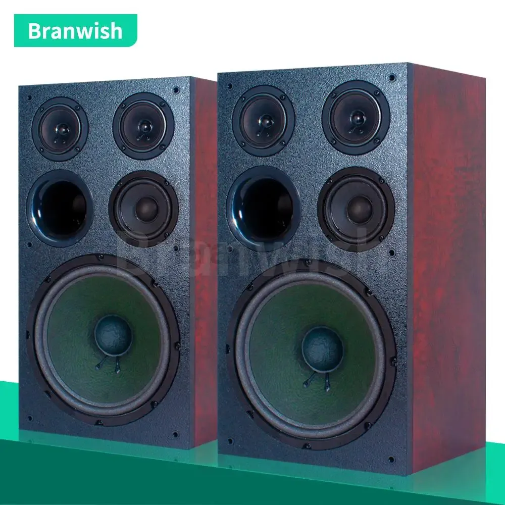 Speakers 200W Household 10 Inch High Power Bookshelf Speaker Professional Karaoke Card Package Audio HiFi Fever Front Passive Speaker