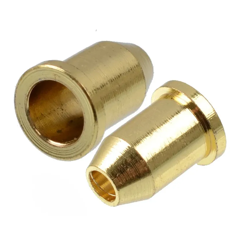 6st Electric Guitar Bridge Guitar String montering Ferrules Bushing String Retainer Balck-Gold-Chromefor Guitar String montering