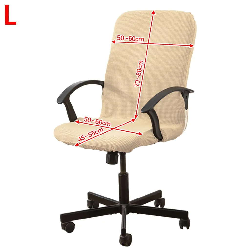 Seat Office Study s Decor Removable Arm Slipcover Computer Cover