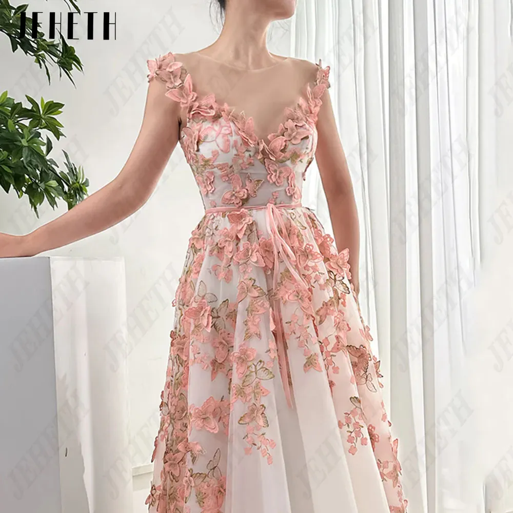 AMERI MEDI EMBROIDERY TULLE LACE DRESS Ｍ AMERI MEDI EMBROIDERY TULLE LACE DRESS