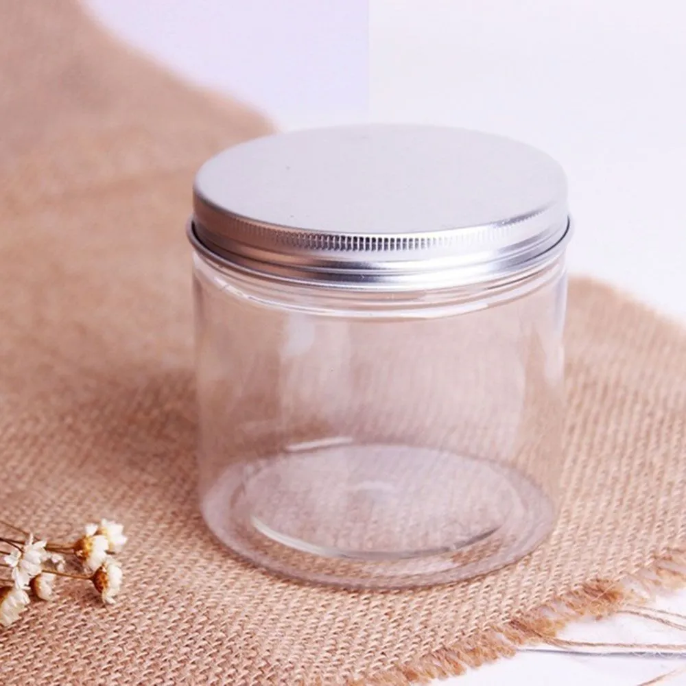 30/50/100/120/150/200/250ML Tin Jar Aluminum Cap Cosmetic Tin Pot Lip Balm Jar Containers Oil Wax Empty Container Storage Jars