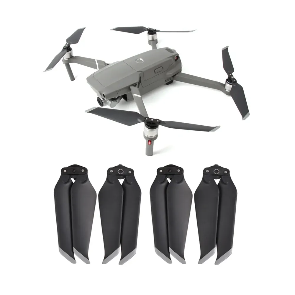 DRONES LOWNOISE MAVIC 2 8743 DJI MAVIC 2 PRO ZOOM QUICKRELEASE BLADE MAVIC 2ドローンアクセサリーのプロペラプロップ