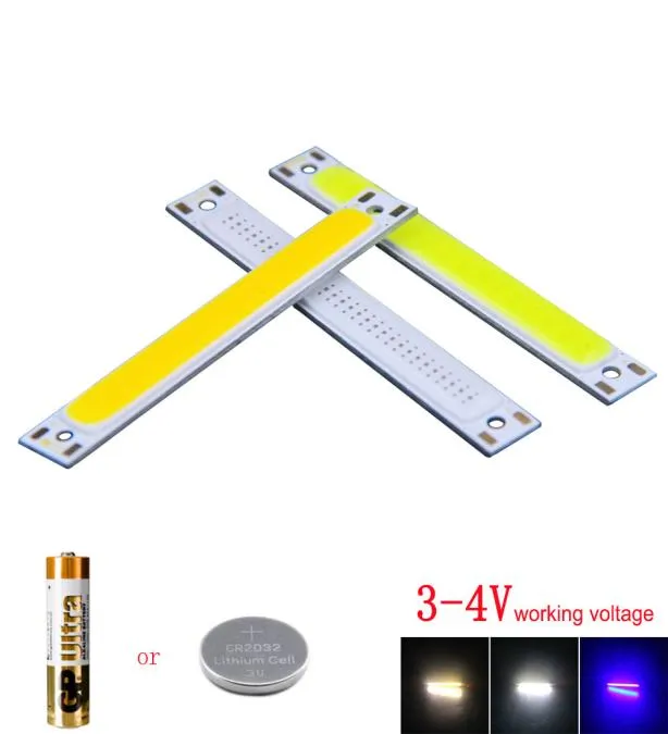 608mm Blue White 37V COB LED Light Source Bulb 1W 3W Strip Lamp DC34V DIY Car Lighting House Work Lamps5544799