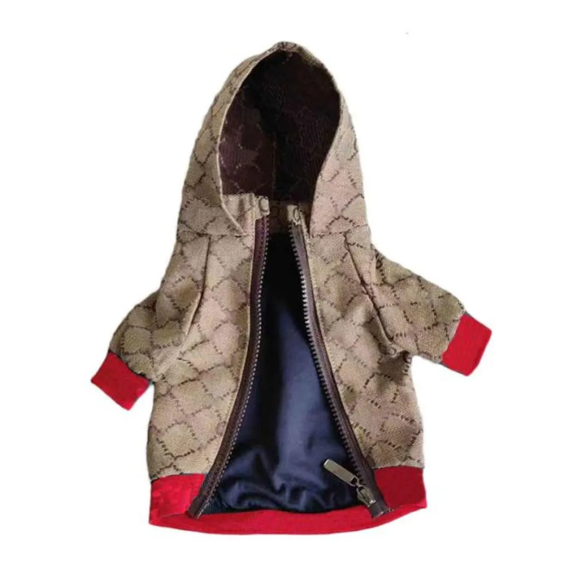 Veste de chien de luxe Vestes d'hiver pour les petits chiens French Bulldog Mode Fashion Husky Chihuahua Costume PETS Vêtements Drop 207561694