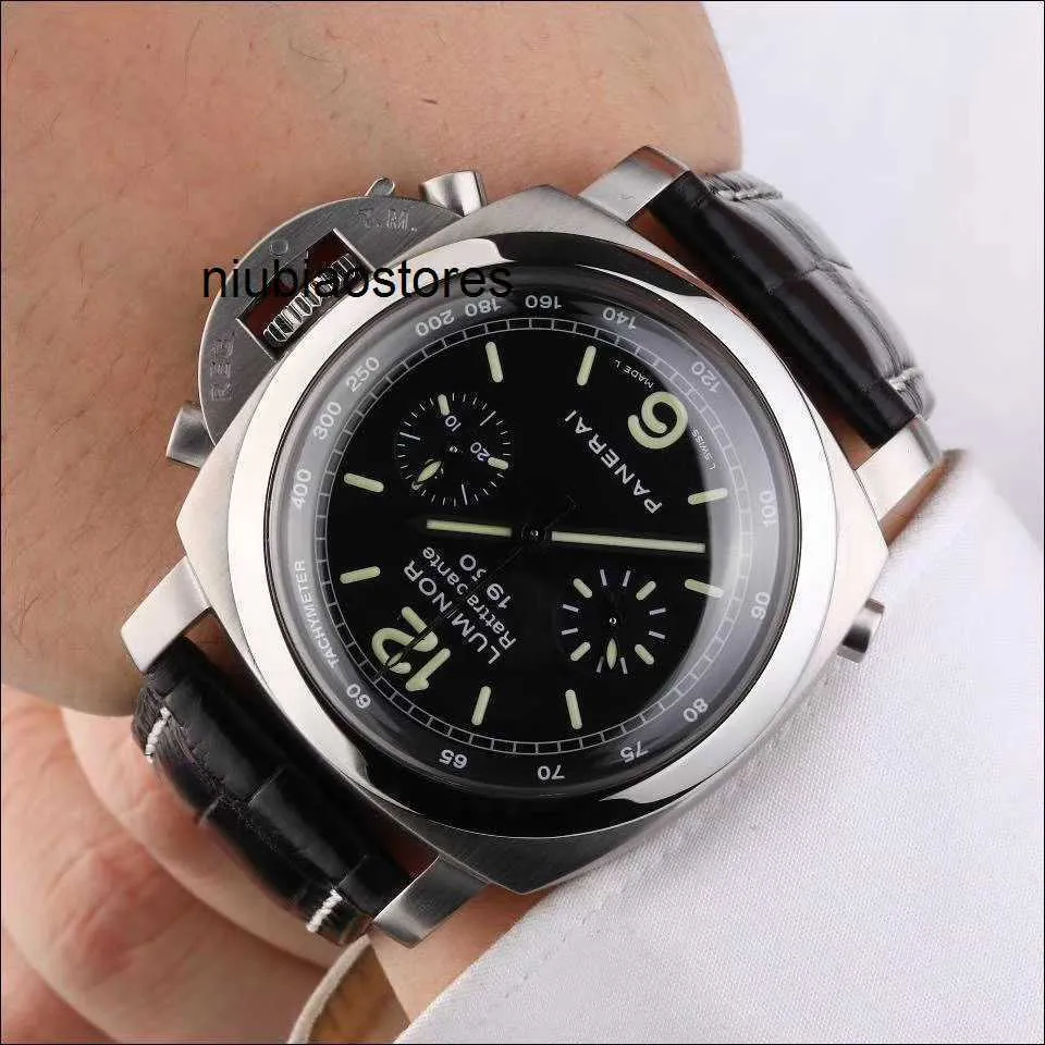 メンズウォッチデザイナーオフショットPanahei PAM00213自動機械式豪華なフルステンレス鋼の防水腕時計