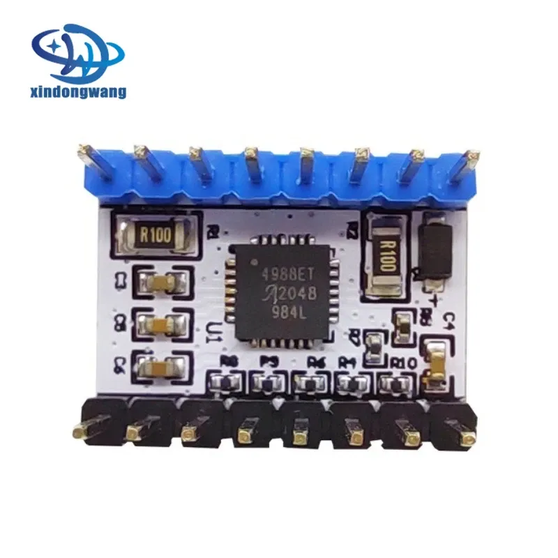 A4988 Módulo Super Silencioso Módulo de Stepper Driver com dissipador de calor para o controlador de peças da impressora 3D SKR MKS