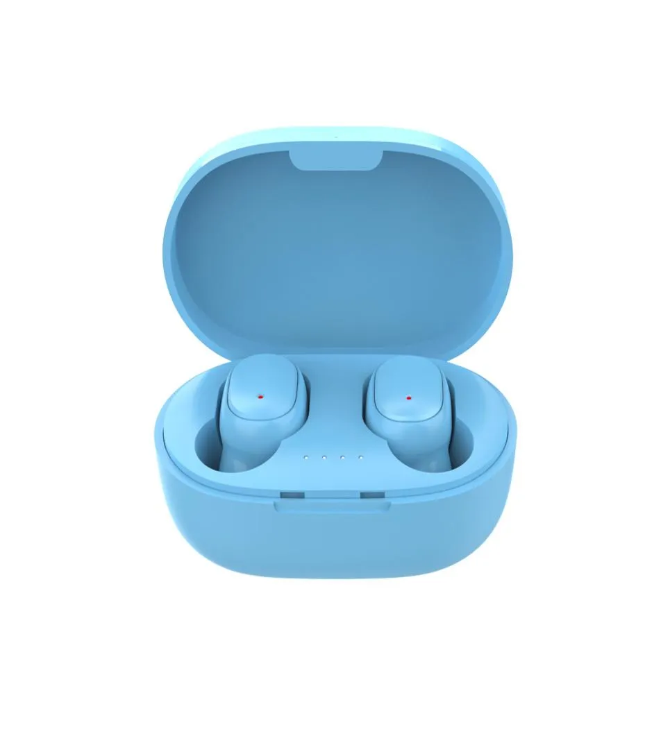 A6S Bezprzewodowe słuchawki douszne słuchawki Bluetooth 50 TWS zestawy słuchawkowe Hałas MIC MIC Mini Słuchawki 9185026