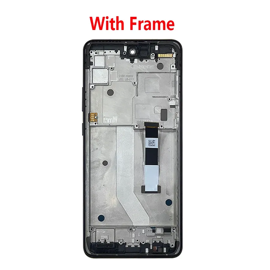 Schermata con cornice per Motorola One 5G Ace Touch Screen Digitazer Schermata Schermata per un display LCD ACE 5G ACE XT2113-2