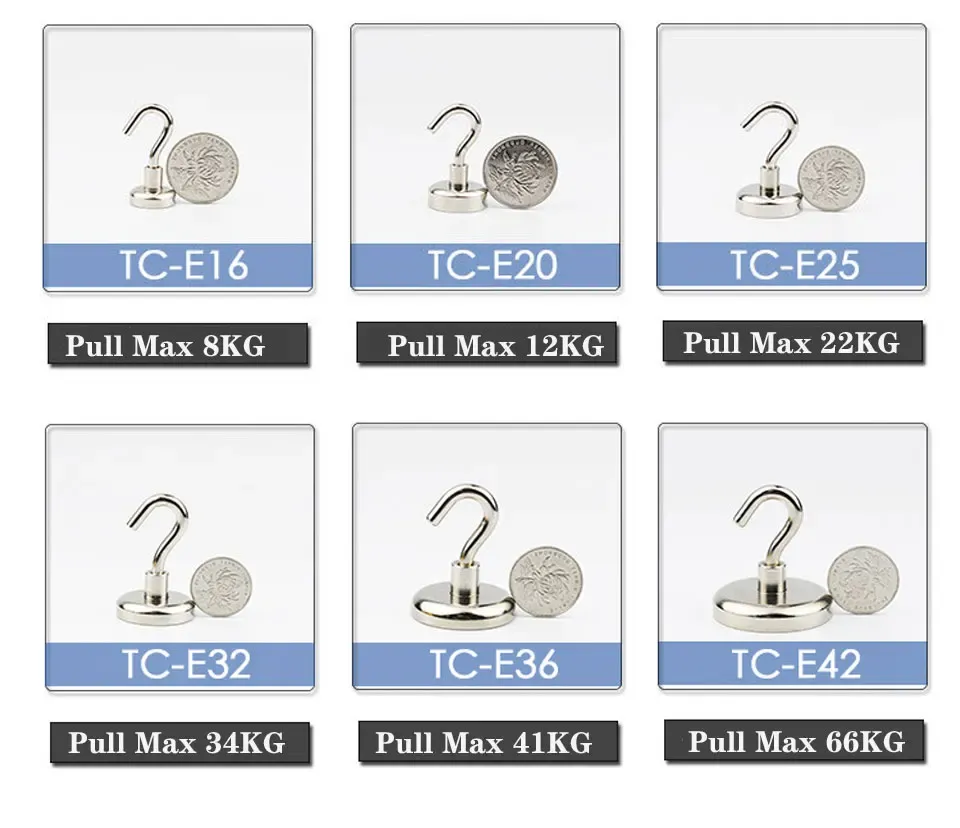 Strong Magnetic Hooks – 22kg Holding Power – No-Drill Mount For Refrigerator, Lockers, Cruise Cabins – Reusable, Compact & Travel-Friendly
