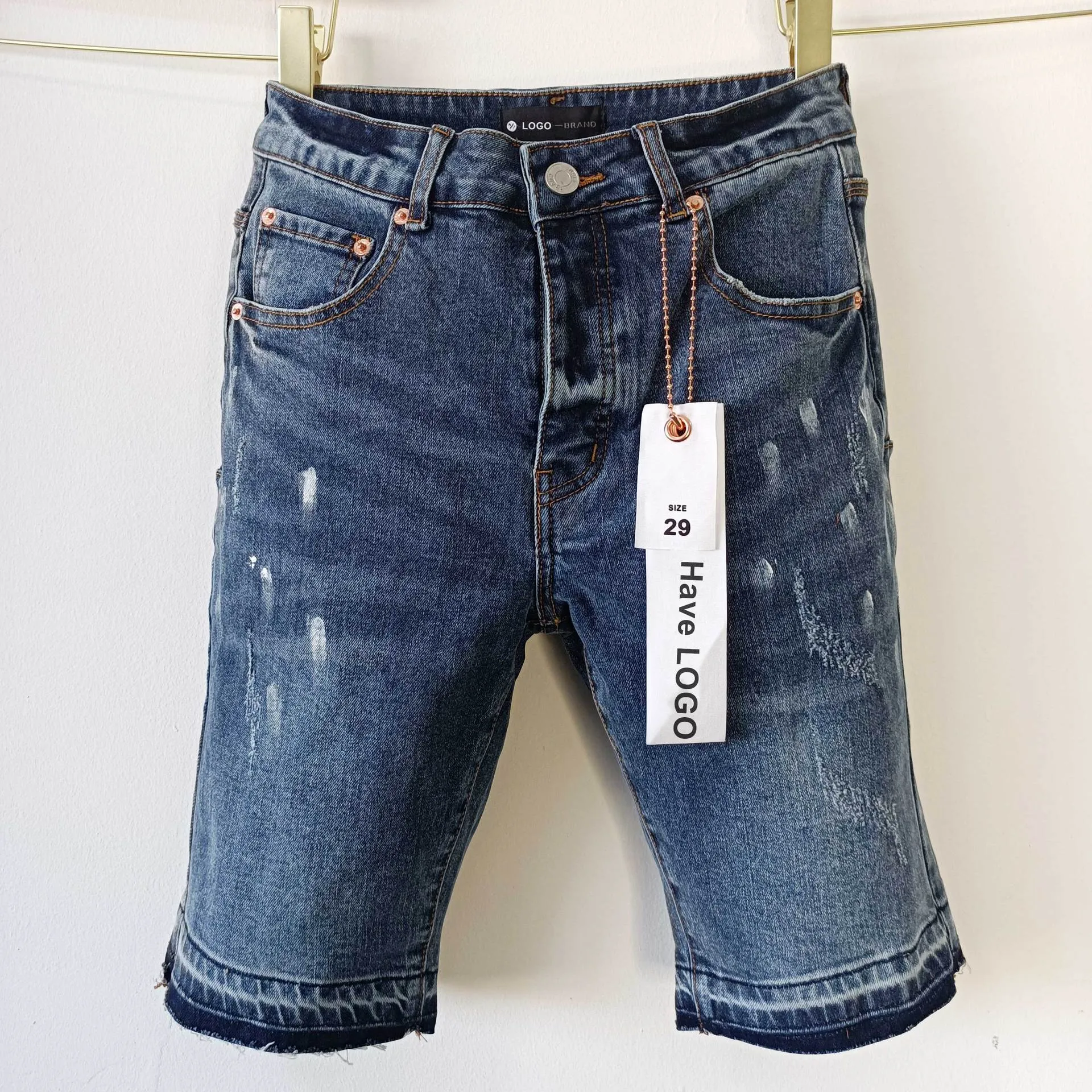 Short en jean homme zara hotsell