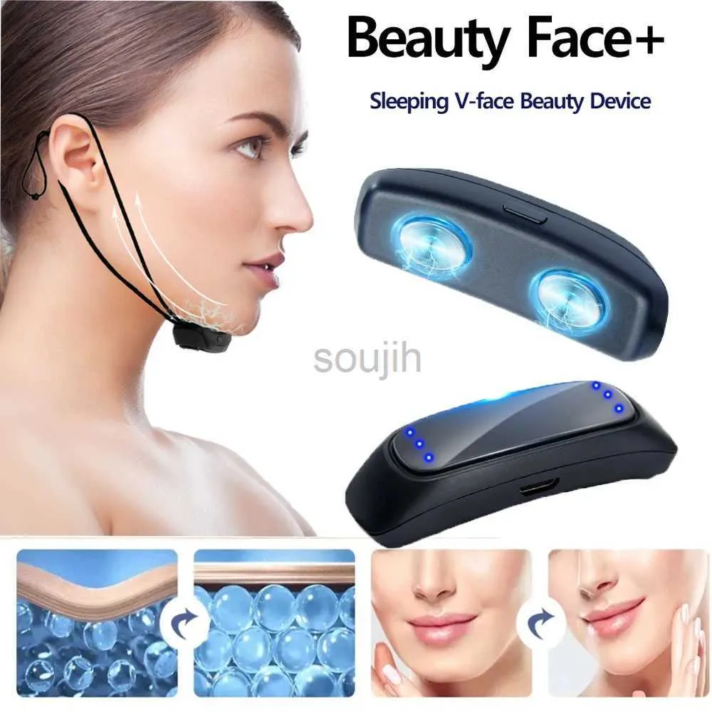 Face Massager EMS Facial Lifting V-Face Beauty Device Ansiktsformning Massager Ta bort Double Chin Electric Face Lifting Machine Face Form 240409
