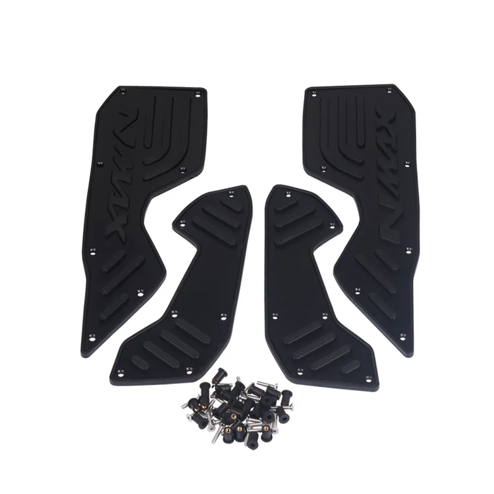 Repose-pieds Moto Pour Yamaha NMAX 125/155 (2020-2023) - Alliage Aluminium Et Caoutchouc, Couleurs Au Choix