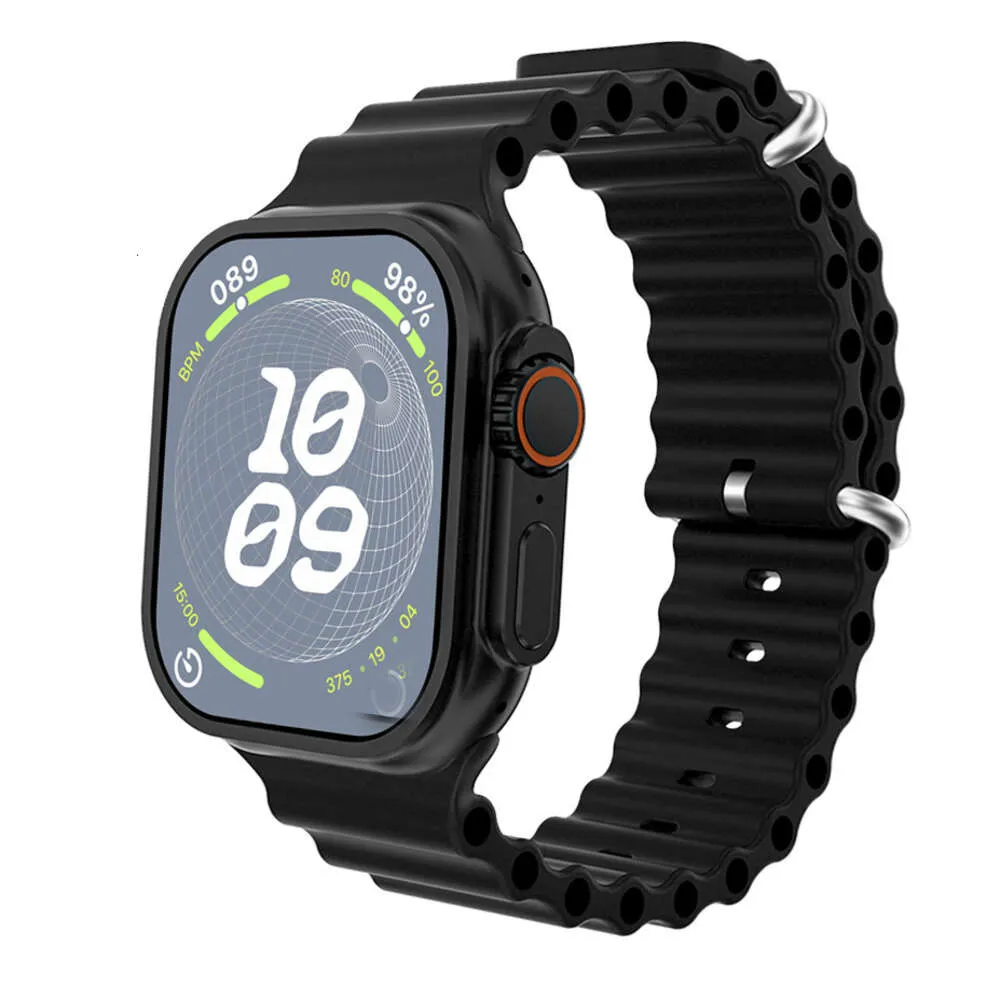 2024T900ULTRA 2 SmartWatch Bluetooth CHAMADA RESÍCULA CARENT CAIXO PRESSÃO BLOOD OXYGEN Wireless Charging S9