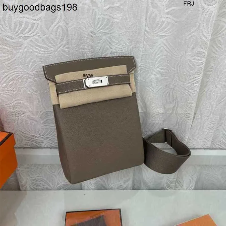 Bolsas de designer de sacos de crossbody hac a Dos Família personalizada pura fios de cera artesanal costurando alemão Togo elefante cinza prata fivela tem lo cwme