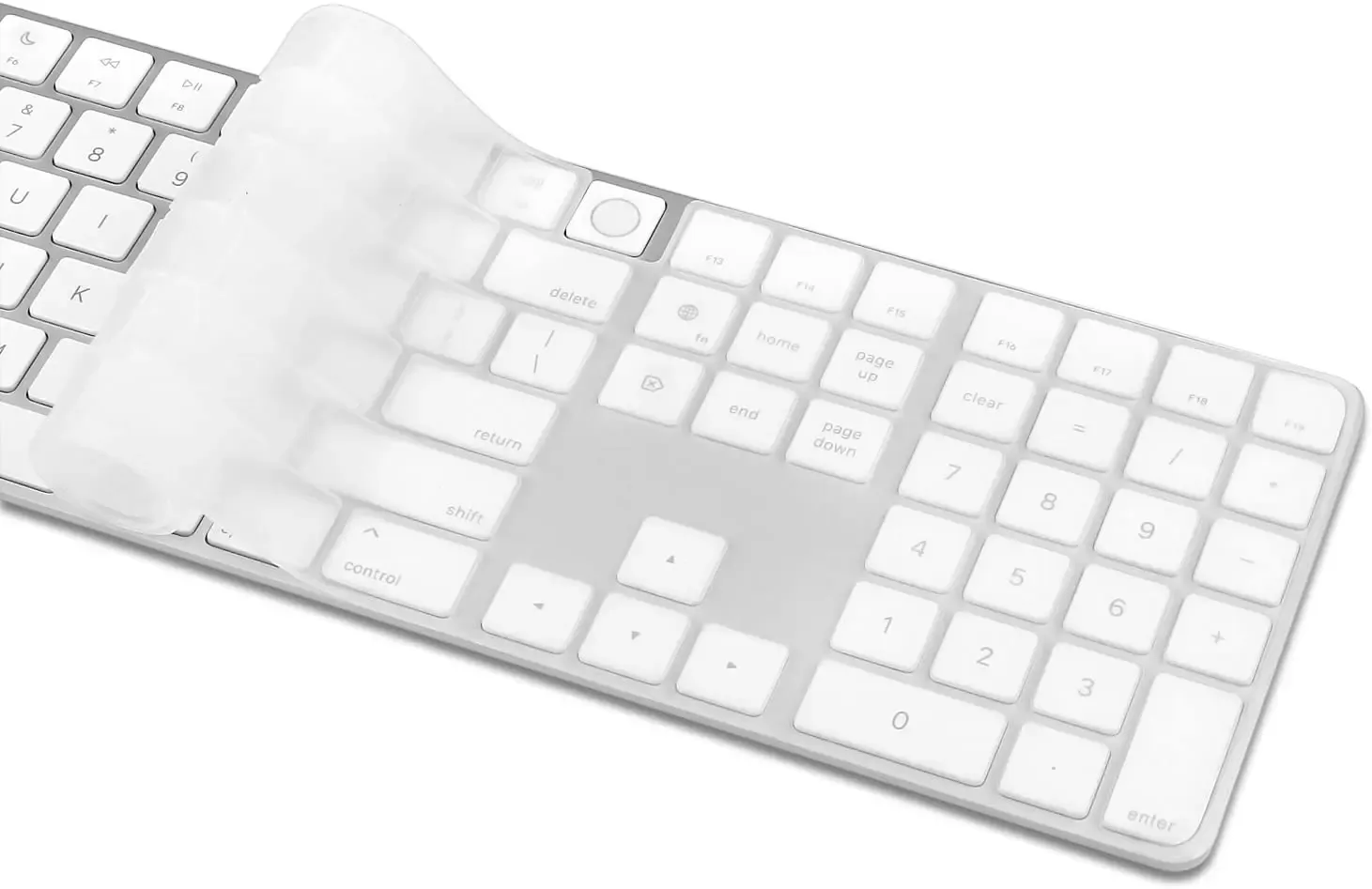 Apple keyboard numeric keypad with Touch ID and Numeric