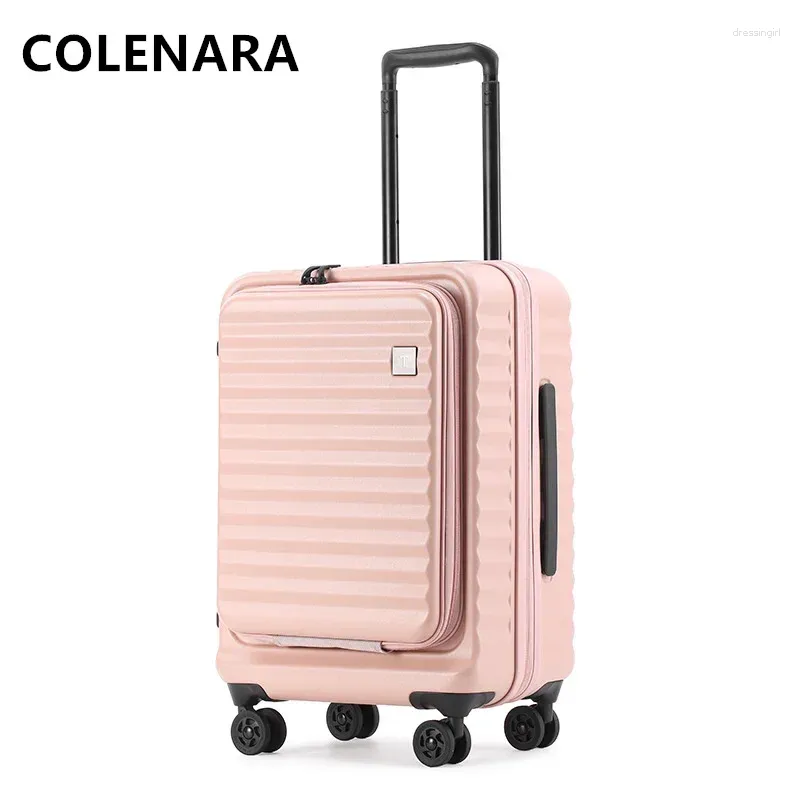 COLENARA High Quality Suitcases Dublin Laptop Boarding Case With Front