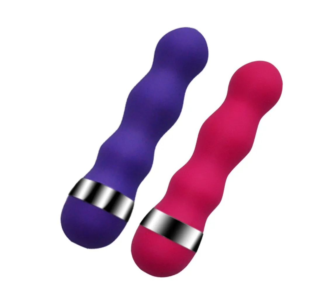Vibratorer för kvinnoleksaker för vuxna som onanerar pläterade spiral AV -chockstavar som vibrerar massager Sex Toys9428563