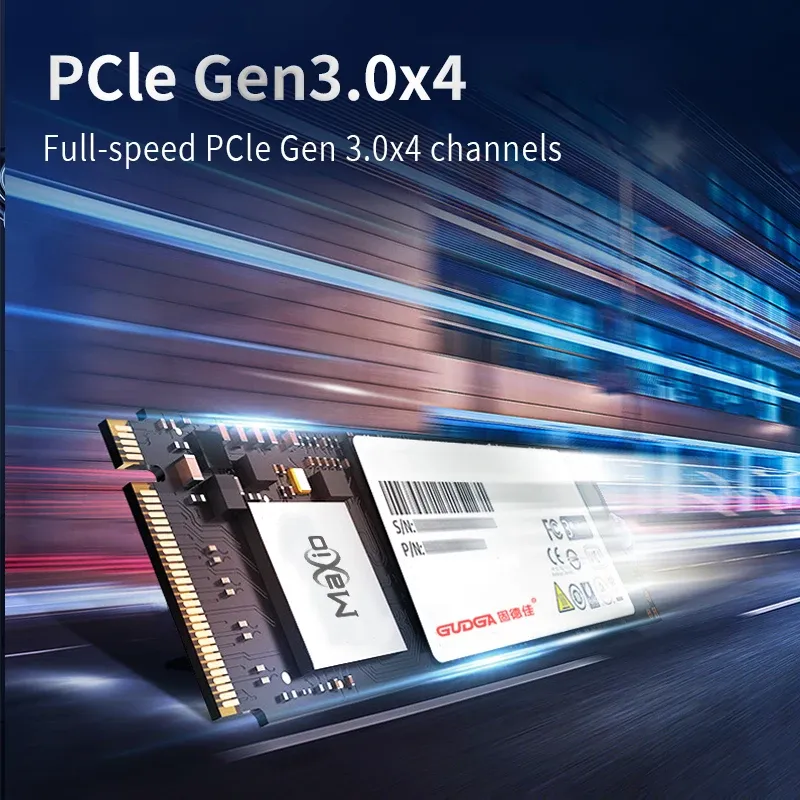 GUDGA M.2 NVMe SSD: Lightning-Fast Internal Solid State Drive for PC ...