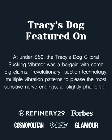 tracys dog sucking vibrator adult sex toys