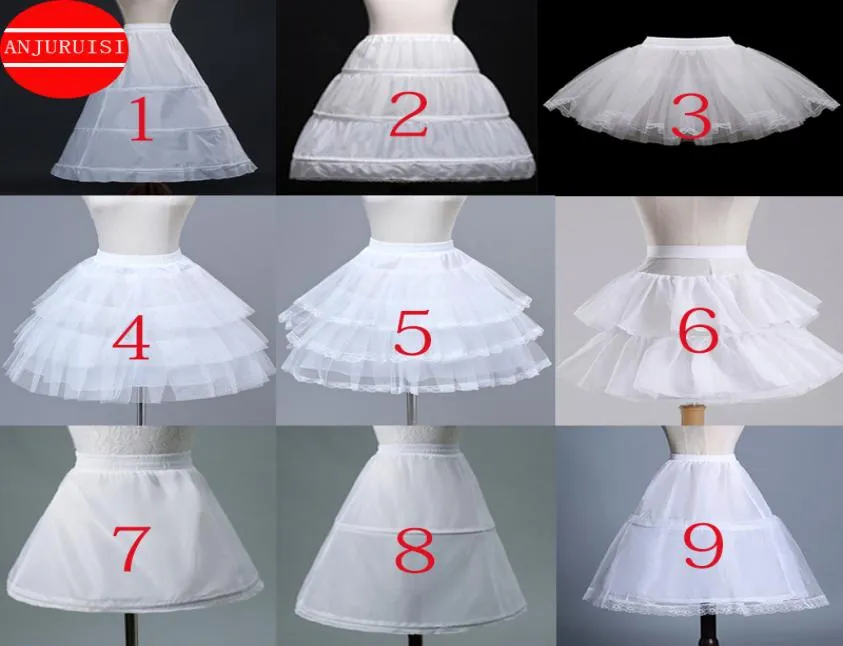 زهرة الفتيات petticoat تحت cosplay حفلة قصيرة فستان يوبون enfant فيليه لوليتا باليه توتو تنورة enaguas sottogonna mini1127002