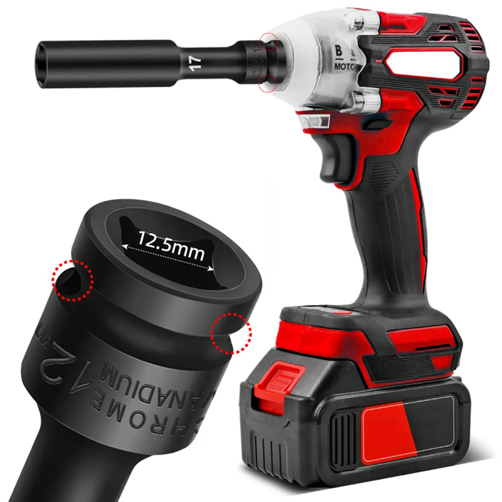 1/2 Inch Wrench Hex Socket Head 24mm Vanadium Steel Drive Socket