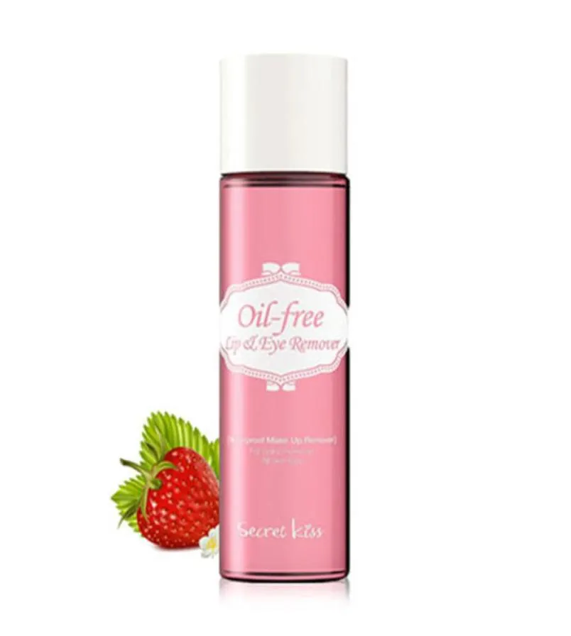 Wholesecret Kiss Oil Lip Eye Remover 100ml مزيل مكياج الزيت تنكمش مسام منظف سريع يذوب العميق 517868