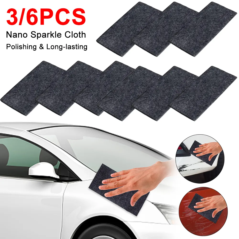 Nano Sparkle Cloth, Chiffon Anti-Rayures Pour Voiture, Efface