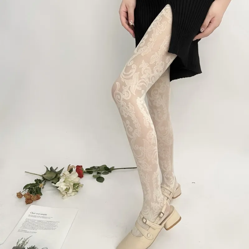 Risparmia alla grande su Pantyhose Di Calza Sexy Calze Da Sposa Allettanti: Collant A Motivi Rosa Per Eleganza Sensuale in grandi quantità Le