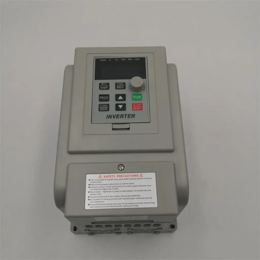 Convertidor De Frecuencia De Velocidad Ajustable, Inversor VFD, 1,5KW/2