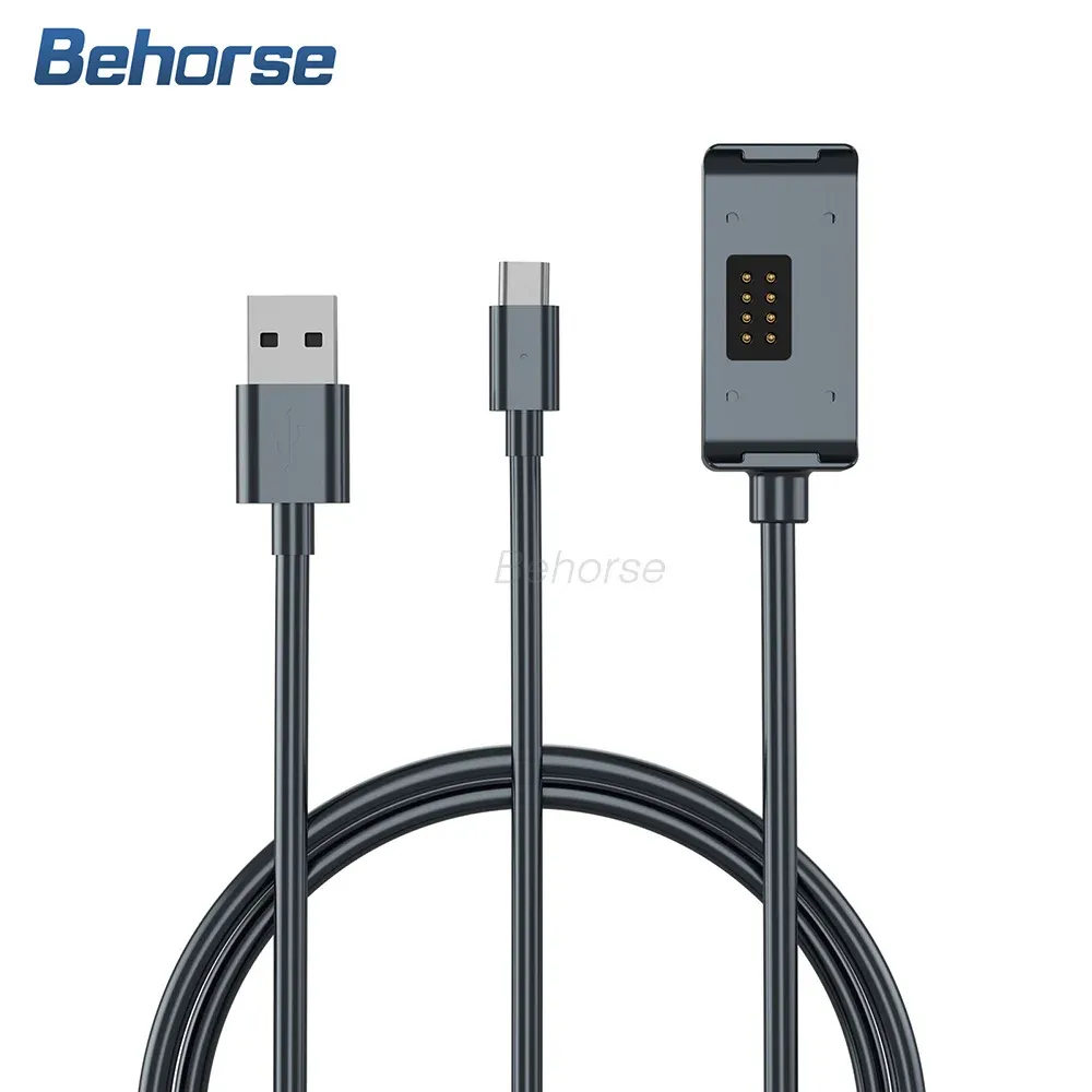 Accessoires 2 en 1 Mont de base du chargeur magnétique pour l'action 2 avec l'adaptateur de charge rapide TYPEC USB 2.0 pour DJI Action 2 Accessoires