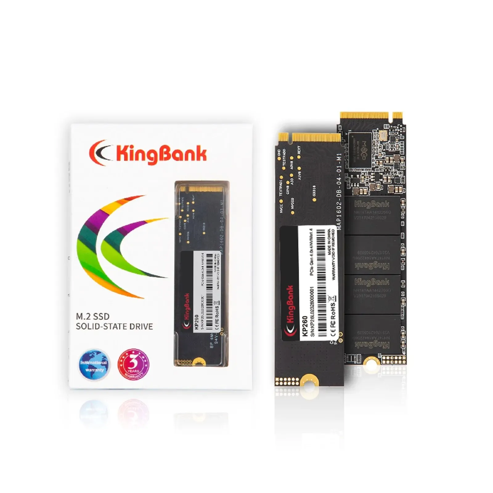 Kingbank kp260 gen4x4高速5000mbs1TB NVMe新品 Kingbank kp260 gen4x4高速5000mbs1TB NVMe新品 KINGBANK KP260