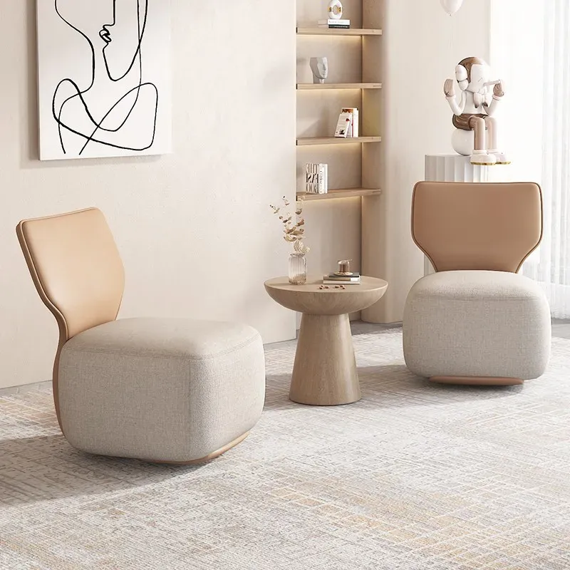 Low Stool Fabric Scandinavia Emilie Timber Kitchen Stool Natural