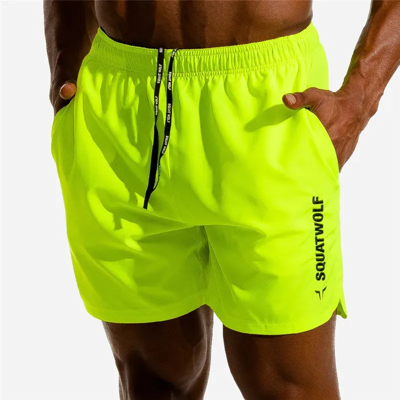 Heren shorts gym heren sport atletisch hardloop sport fitness heren basketbal jogging snel droge man korte broek 240401