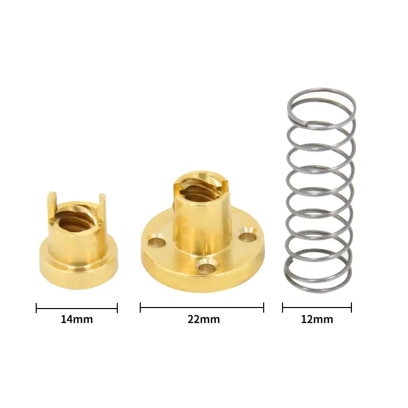 BREAKA T8-Leitspindel, 8 mm Steigung, 2 mm Durchmesser, 8 mm Länge, 100 mm–1000 mm, 3D-Drucker-Zubehör Messingmutter (Size : 1000MM BREAKA T8-Leitspindel, 8 mm Steigung, 2 mm Durchmesser, 8 mm Länge, 100 mm–1000 mm, 3D-Drucker-Zubehör Messingmutter (Size : 1000MM