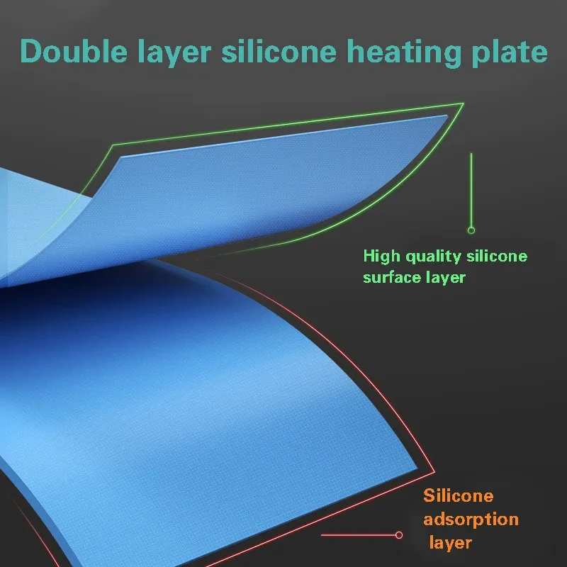 Meccanico CPB14 Separatore LCD Schermata Schermo piattaforma di riscaldamento Visualizza in silicone di riscaldamento rapido per iPhone iPad Samsung Strumento di riparazione