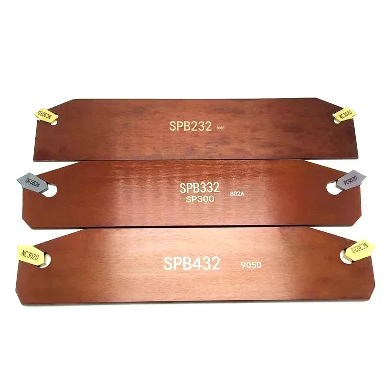 1pcs SPB262 SPB263 SPB323 SPB324 SP300 SP400 SPB ranurado de alta calidad e inserto de corte Tormentete CNC SPB