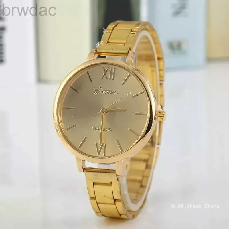 Frauen Uhren Tendencia de Mujer 2024 Luxus Ladies Gold Uhr Frauen Goldene Uhr Frauen Kleid runde Quarz Armbanduhr Relgio Feminino 240409