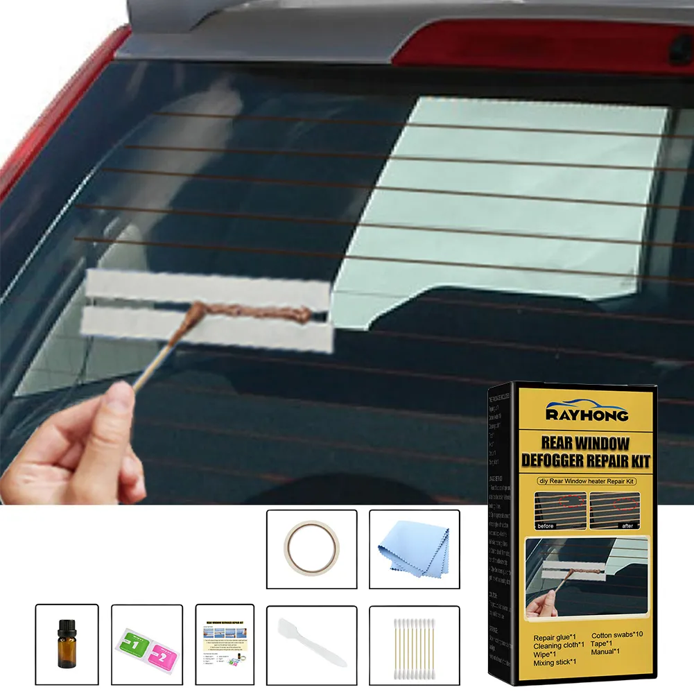 DIY Rear Window Defogger Kit Quick-Fix - Restore Heater Grid Lines from ...