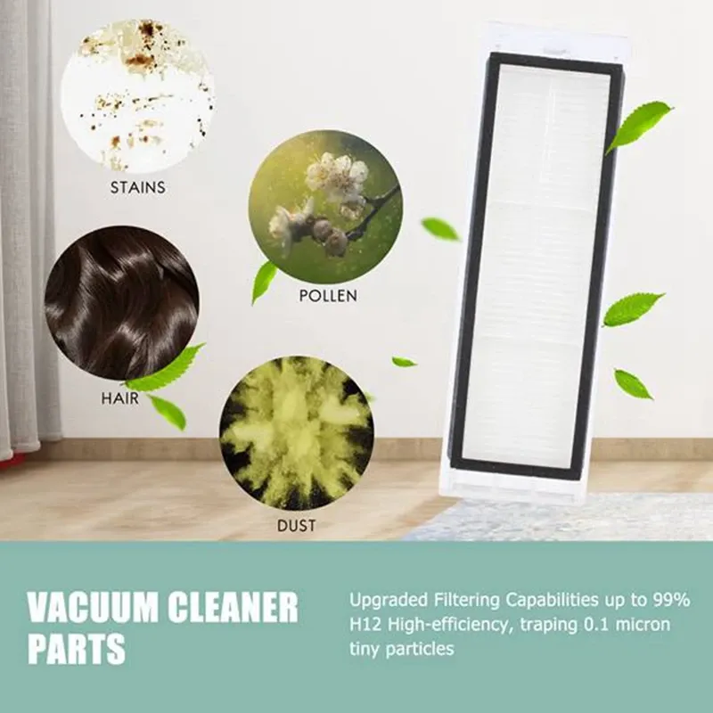 Robot Vacuum Cleaner Roller Brush Mop Cloth Kit For Xiaomi Mi 1/1S Roborock S4 S5 S50 S51 Max SDJQR01RR SDJQR02RR SDJQR03RR